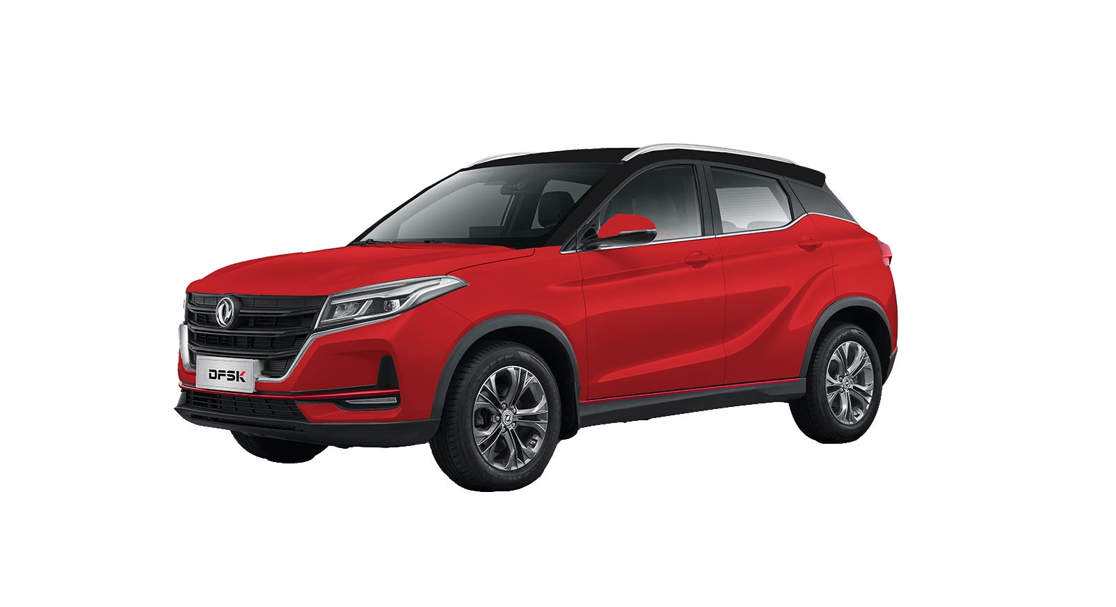 DFSK 500 Rojo con Techo Negro